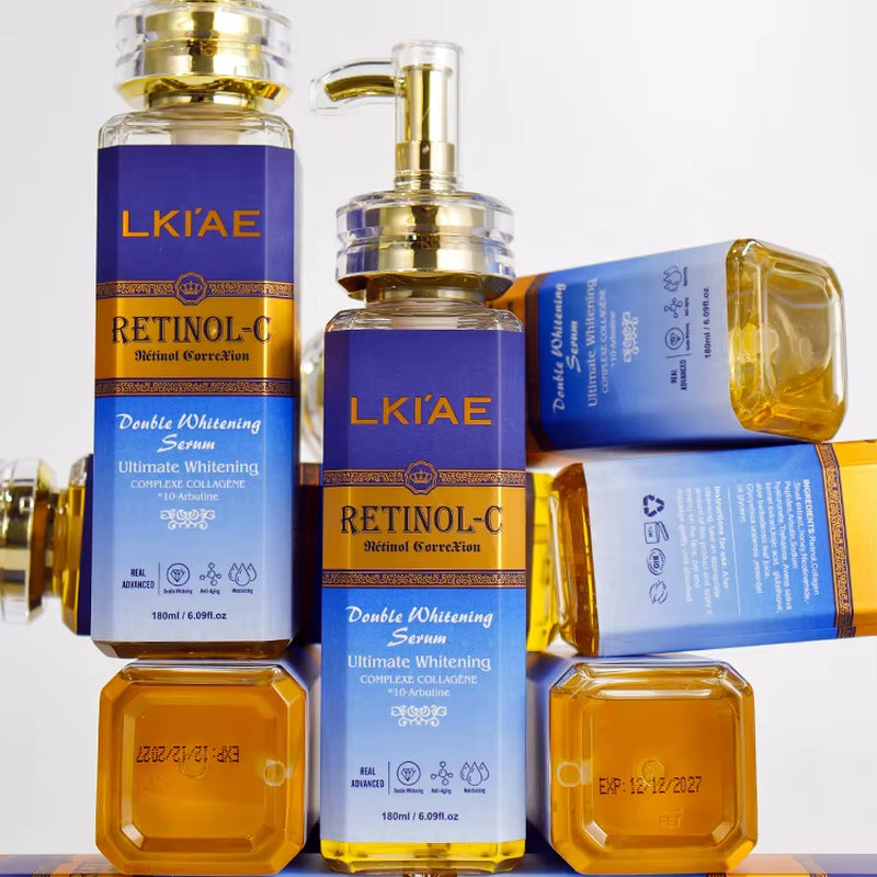 Best Seller Korea Firming Anti-Wrinkle Body Skin Care Vitamin C Glowing and Brightening Serum for Serum anti Age Facial 5 in 1