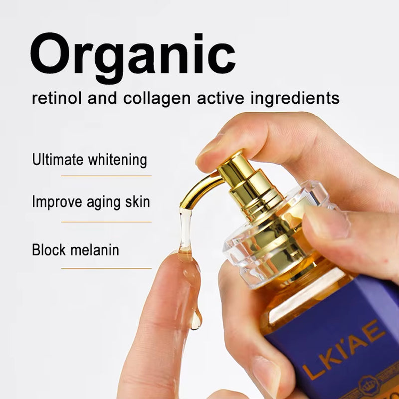 Best Seller Korea Firming Anti-Wrinkle Body Skin Care Vitamin C Glowing and Brightening Serum for Serum anti Age Facial 5 in 1