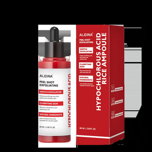 Custom Logo Sensitive Skin Redness Facial Serum Hypochlorous Face Body Soothing Hypochlorous Acid Exfoliating Peeling Acne Serum