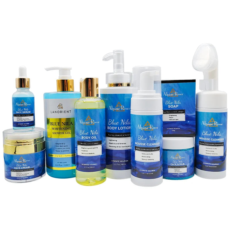 Private Label Korean Skin Care Products Organic Vitamin C Skin Whitening and Anti-Black Spot Product Nila Skin Care for Women