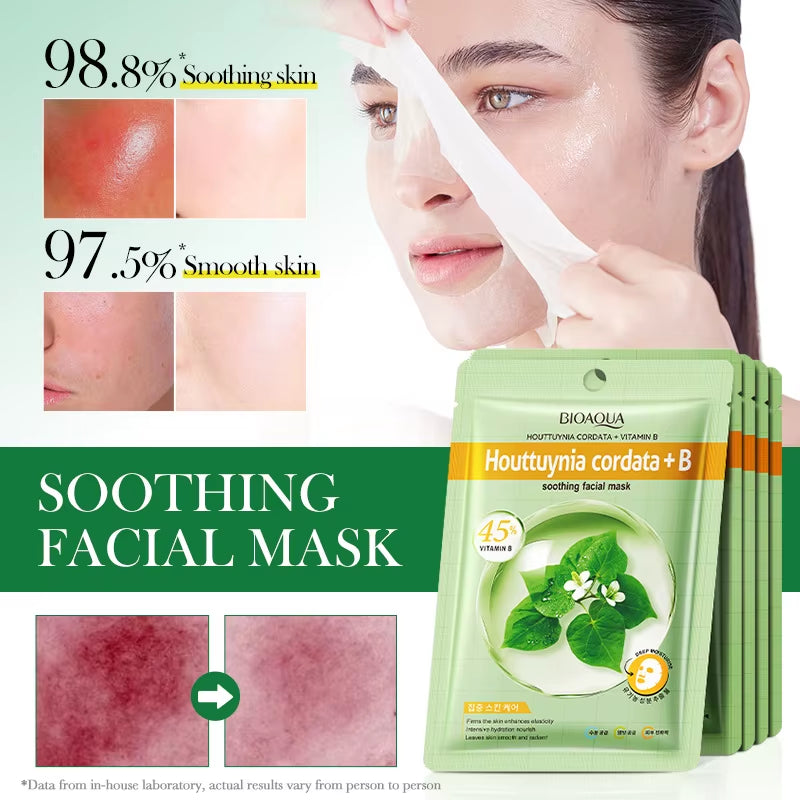 Organic Hyaluronic Acid Hydrating Mask for Cleansing, Moisturizing, Hydrating and Facial Care in Stock Wholesale Price