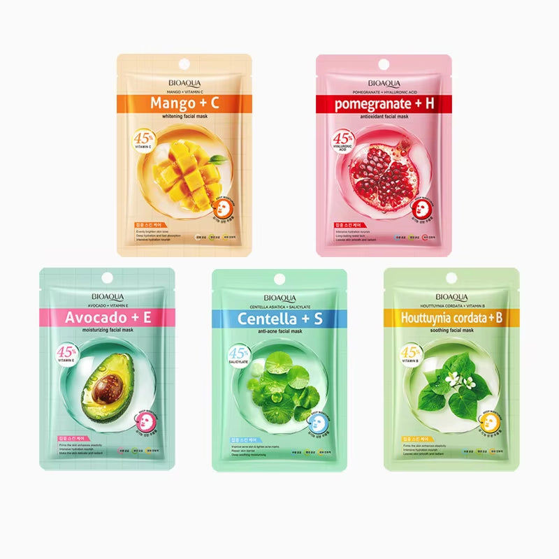 Organic Hyaluronic Acid Hydrating Mask for Cleansing, Moisturizing, Hydrating and Facial Care in Stock Wholesale Price