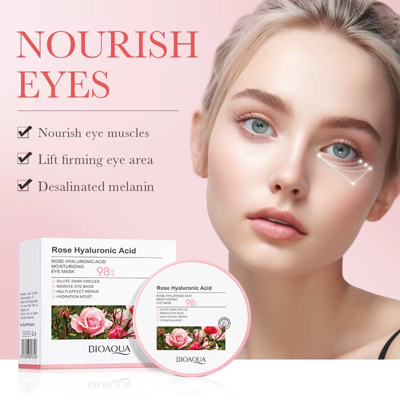 Hot Sale Rose Hyaluronic Acid Set, Lotion, Toner, Surface Cleansing and Moisturizing Face Care Wholesale Price
